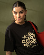 Solstice Black Tee