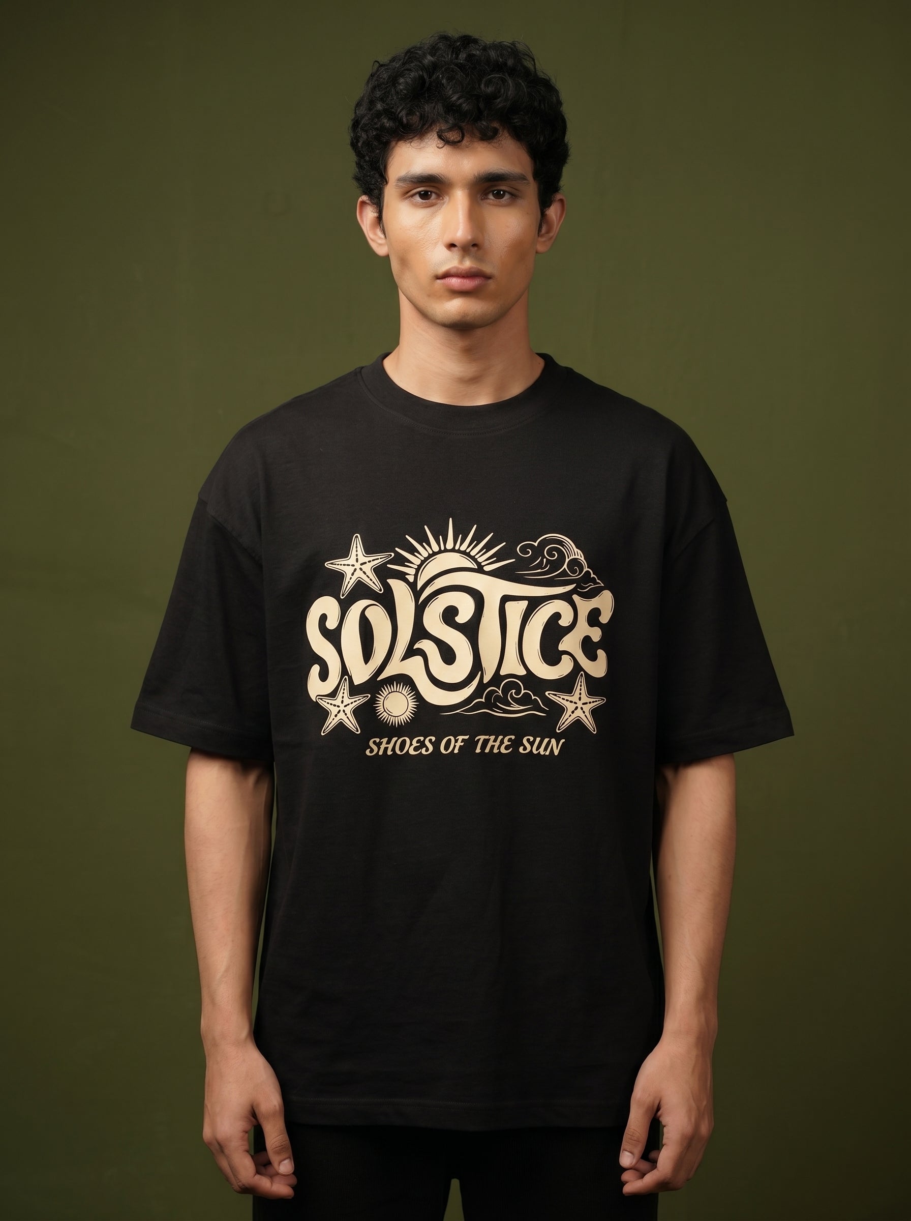 Solstice Black Tee