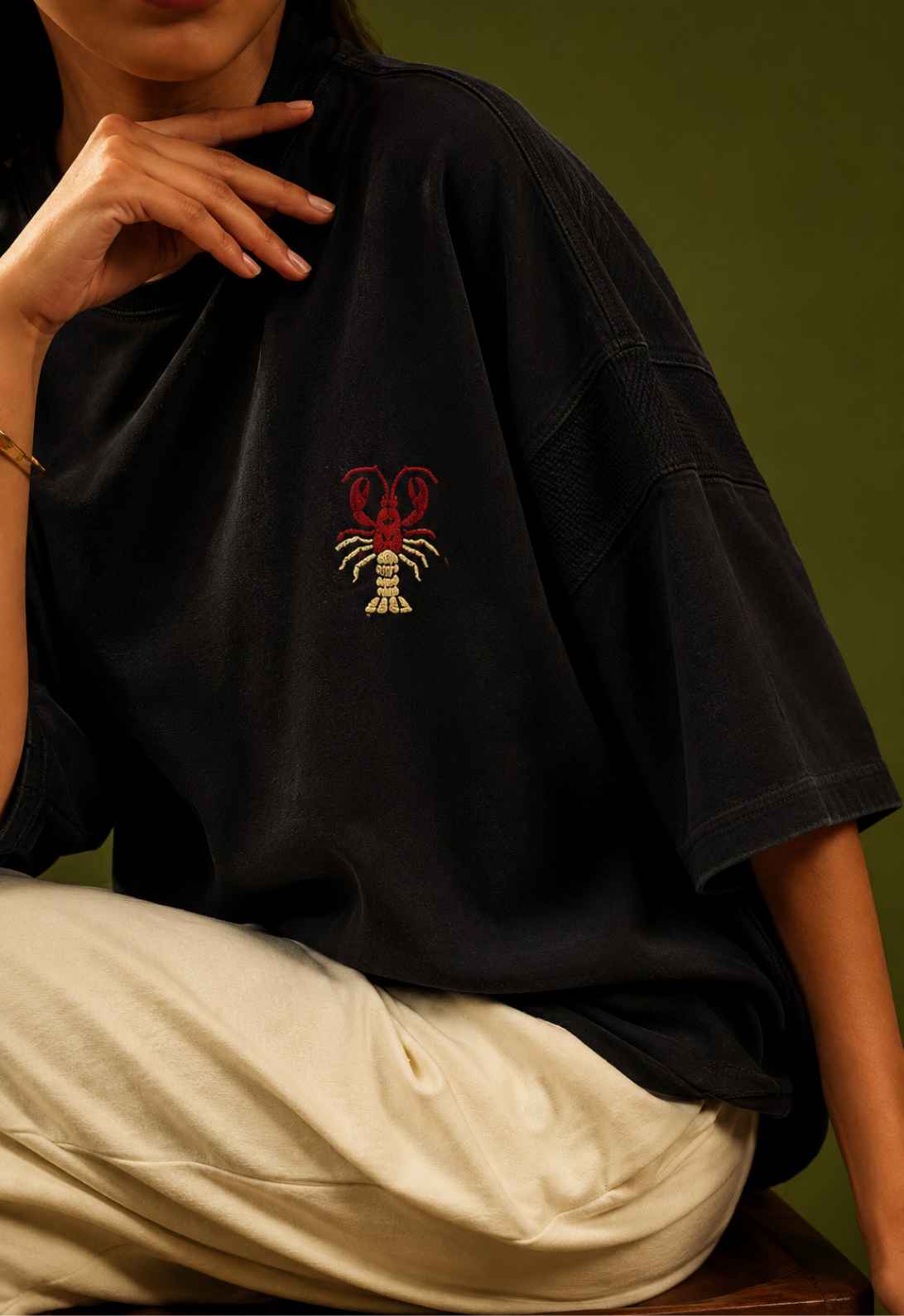 Midnight Lobster Tee